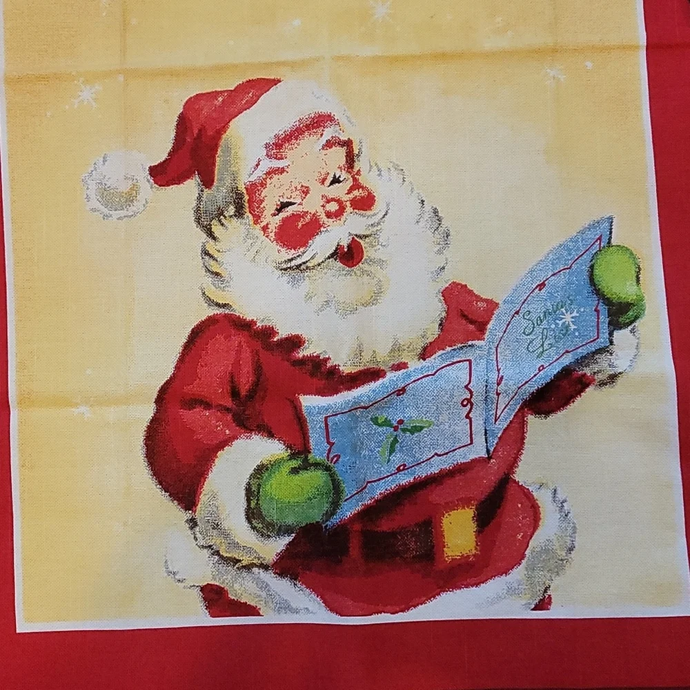 Williams Sonoma Santa Claus Towel 